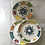Thumbnail: Mondrian vintage ceramic plates set by A.Piscitello