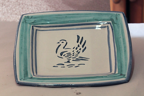 Sicilian Vintage Plate with Gallo